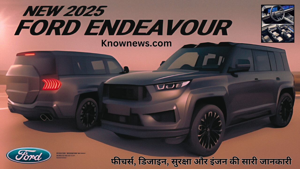 New Ford Endeavor 2025 Launching Date in India